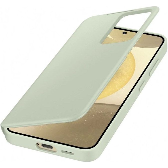 Чохол Samsung Smart View Wallet для Galaxy S24 Plus Light Green (EF-ZS926CGEGWW) 