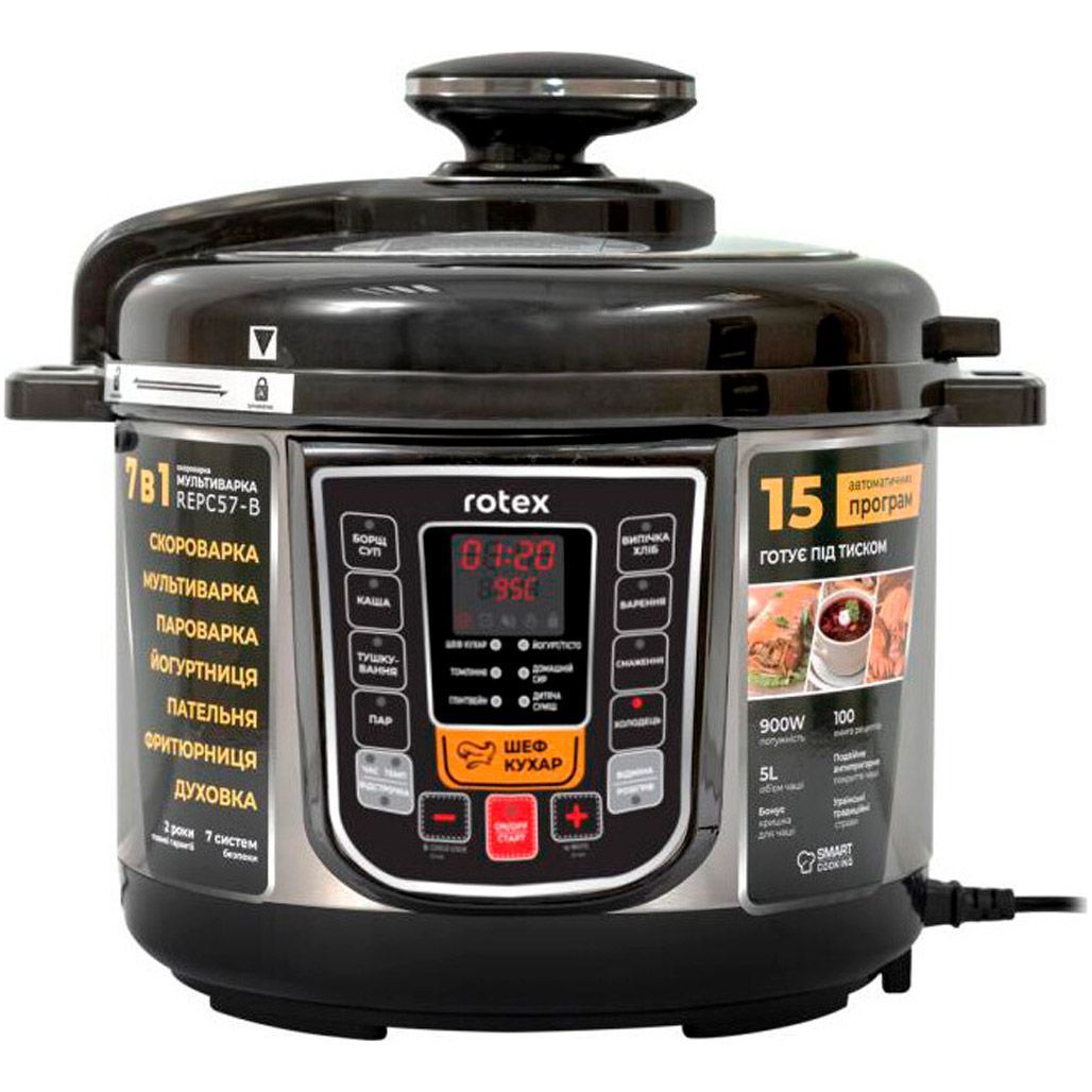 

Мультиварка-скороварка Rotex REPC57-B