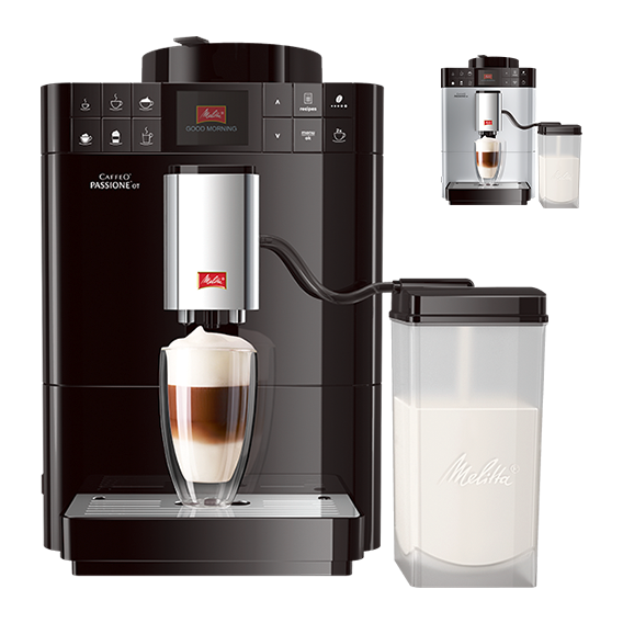 Кавомашина Melitta Caffeo Passione OT Black (F53/1-102)