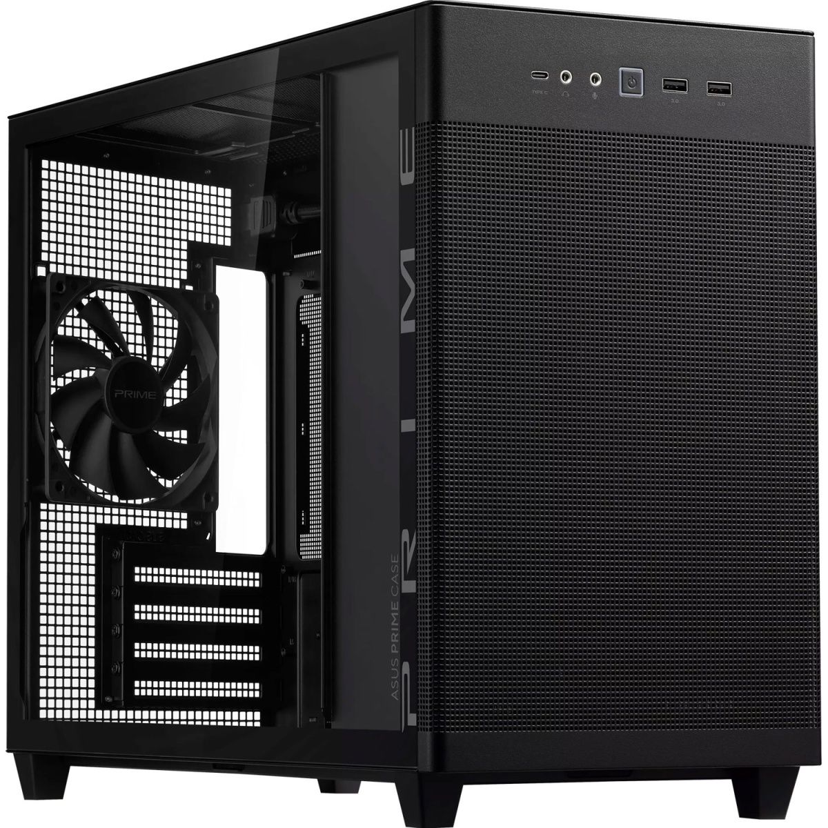 

Корпус Asus Prime AP201 Tempered Glass Black (90DC00G0-B39010)