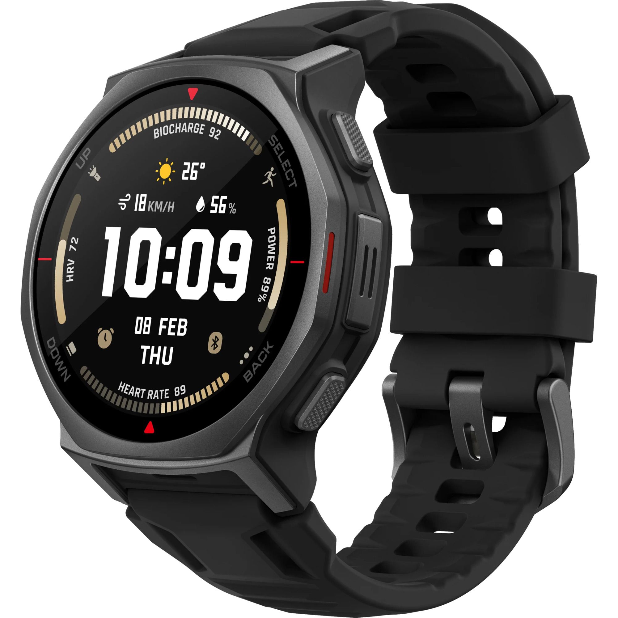 

Смарт-часы Amazfit T-Rex 3 Pro 44mm Tactical Black (W2549GL5N)