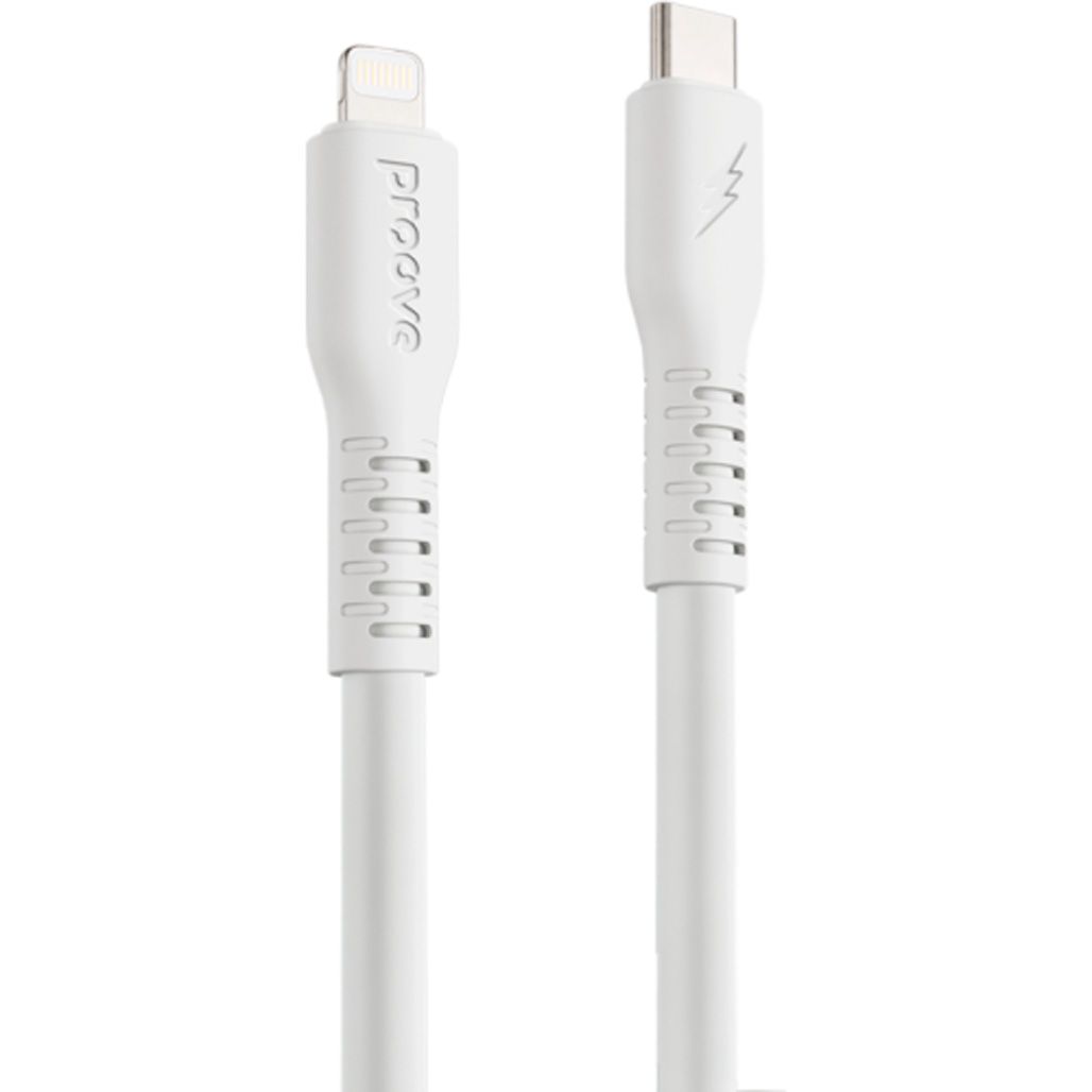 

Кабель Proove Eternal USB-C to Lightning 27W 1m White (CCET27002102)