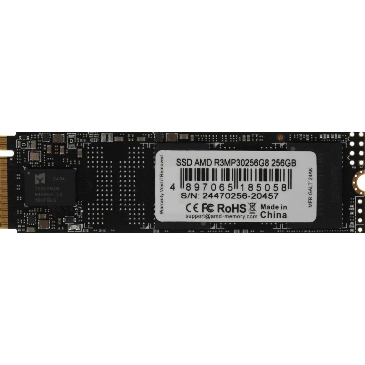 

SSD накопичувач AMD Radeon R3 256GB (R3MP30256G8)