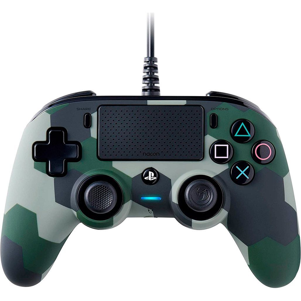 

Геймпад Nacon Wired Compact Controller для PS4 Green Camouflage