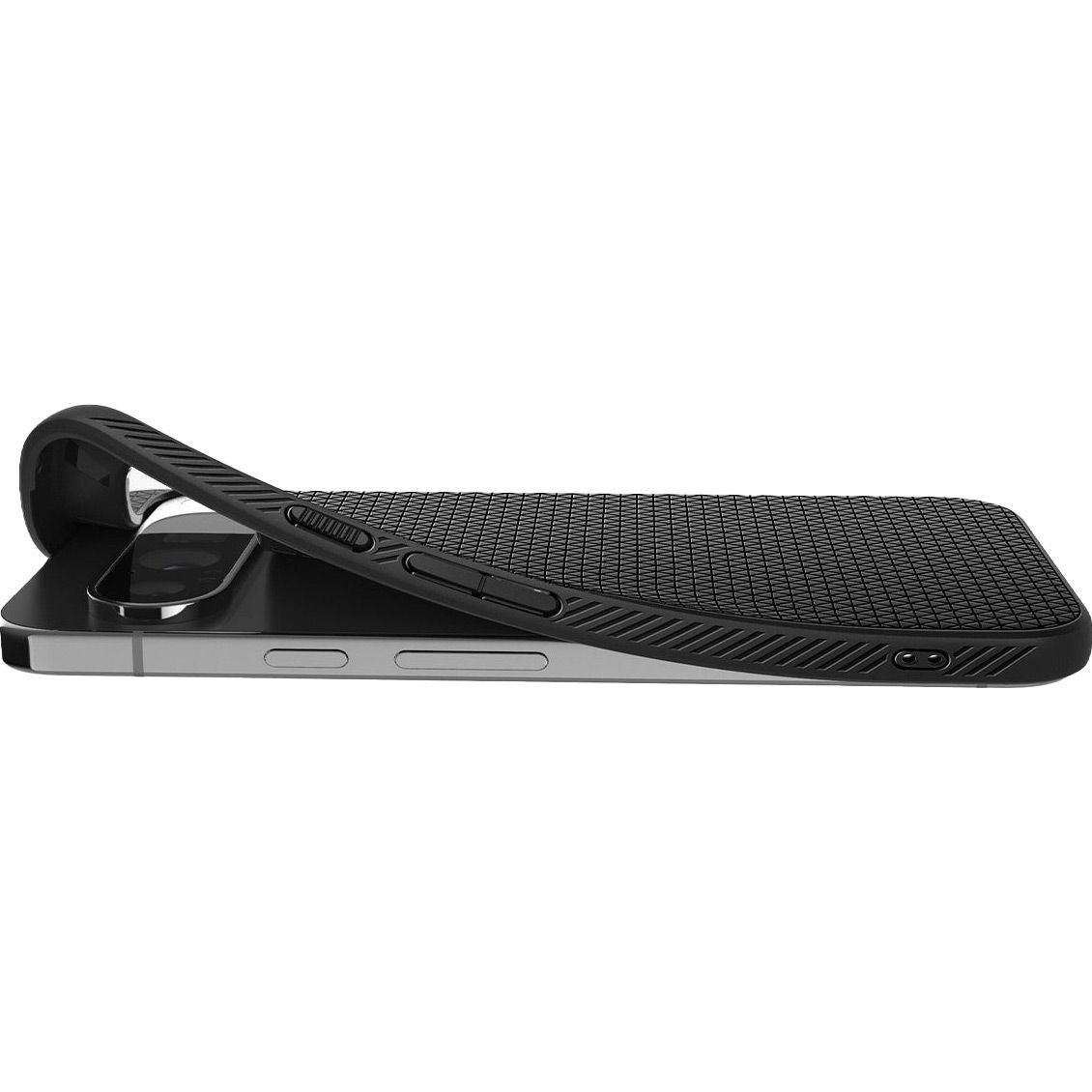 Чохол Spigen Case Liquid Air Matte для Google Pixel 9 Pro XL Black (ACS07716)