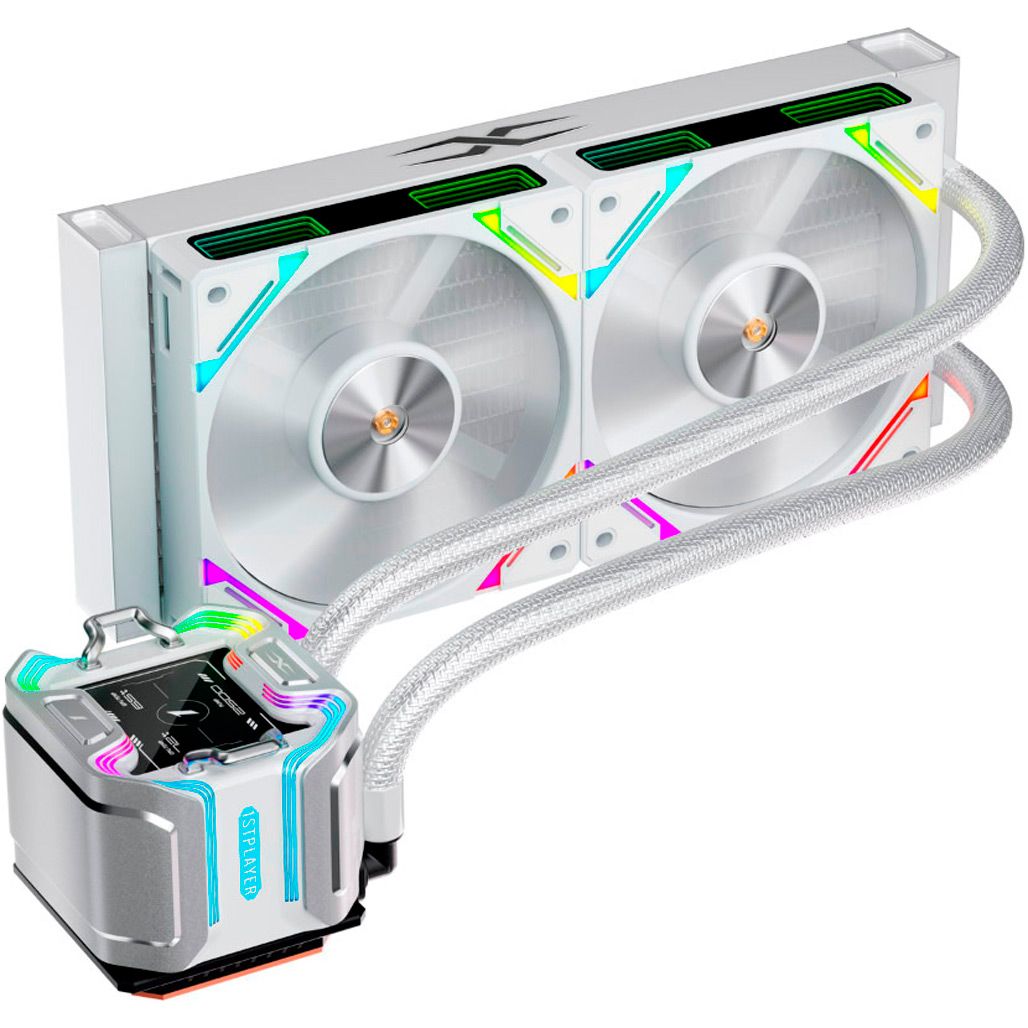 

Система водяного охлаждения 1stPlayer X-240 White (X-240-WH)