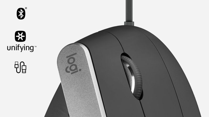 Миша Logitech MX Vertical Graphite (910-005447/910-005448)