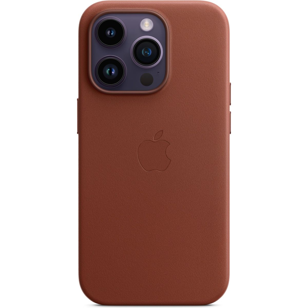Чохол Apple Leather Case with MagSafe для Apple iPhone 14 Pro Max Umber (MPPQ3)