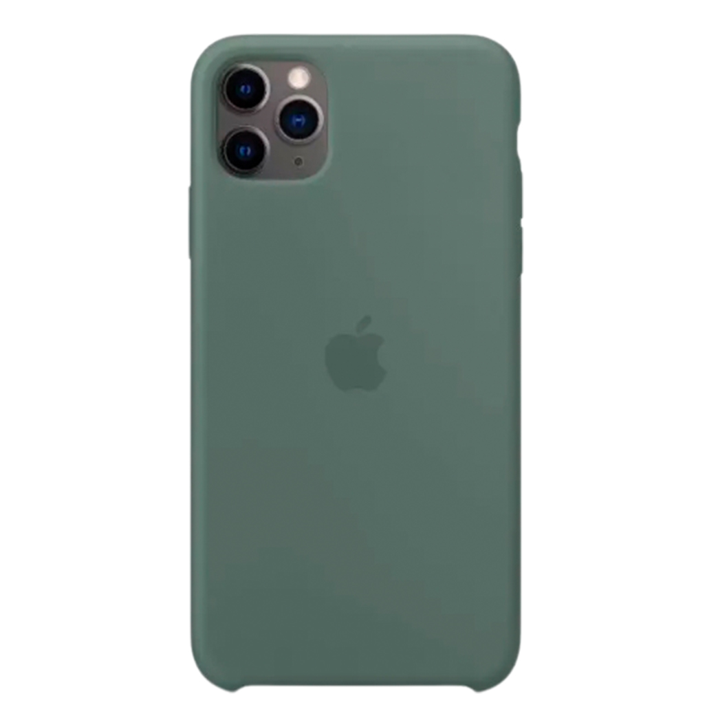 

Чохол Silicone Case для Apple iPhone 11 Pro Max (Pine Green) ААА