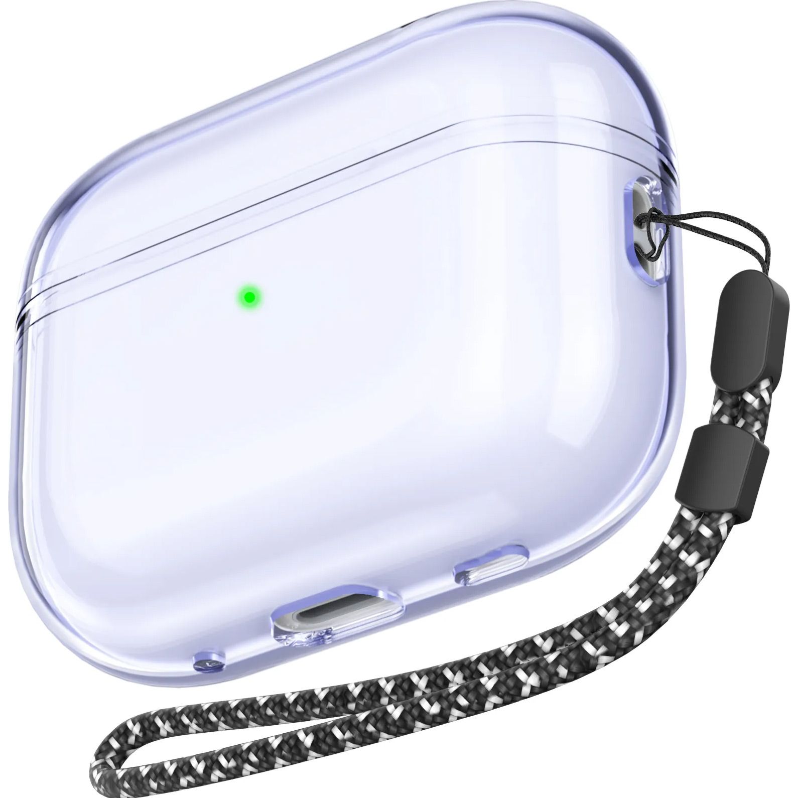 

Чохол AhaStyle Transparent Case для Airpods Pro 2 Purple