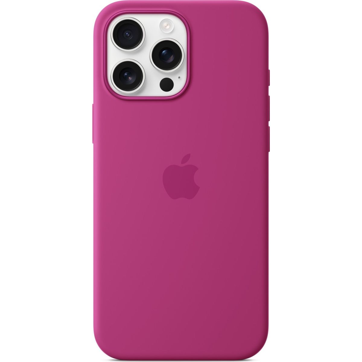 Чохол Apple Silicone Case with MagSafe для iPhone 16 Pro Max Fuchsia (MYYX3ZM/A)