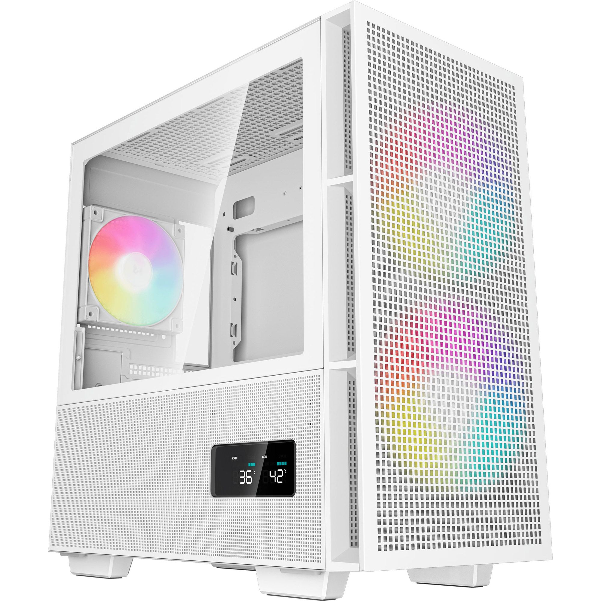 

Корпус Deepcool CH360 Digital White (R-CH360-WHAPE3D-G-1)