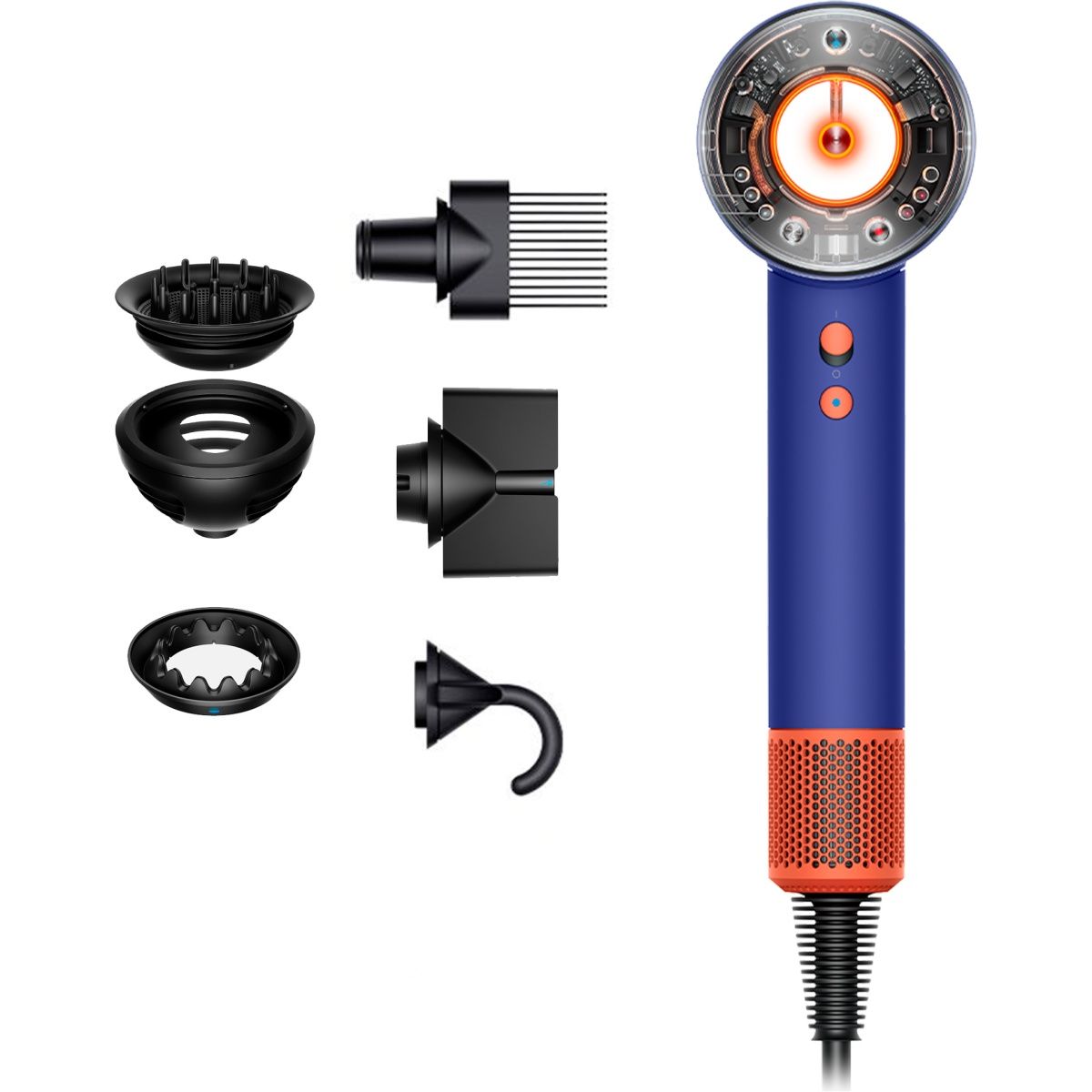 

Фен Dyson HD16 Supersonic Nural Ceramic Vinca Blue/Topaz (515166-01)
