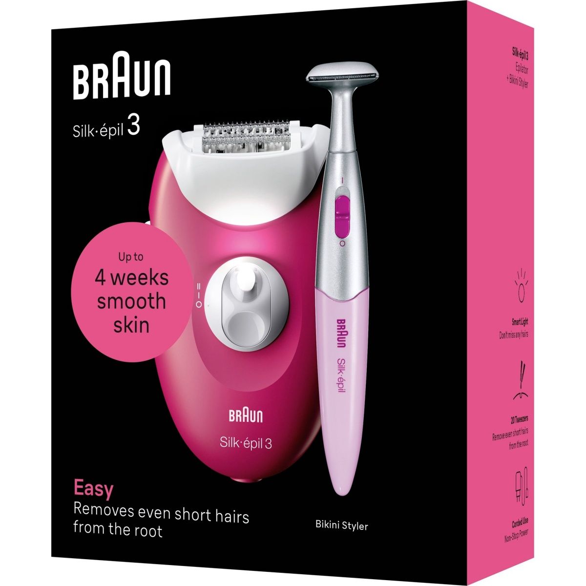 Епілятор Braun Silk-epil 3 SE 3-202