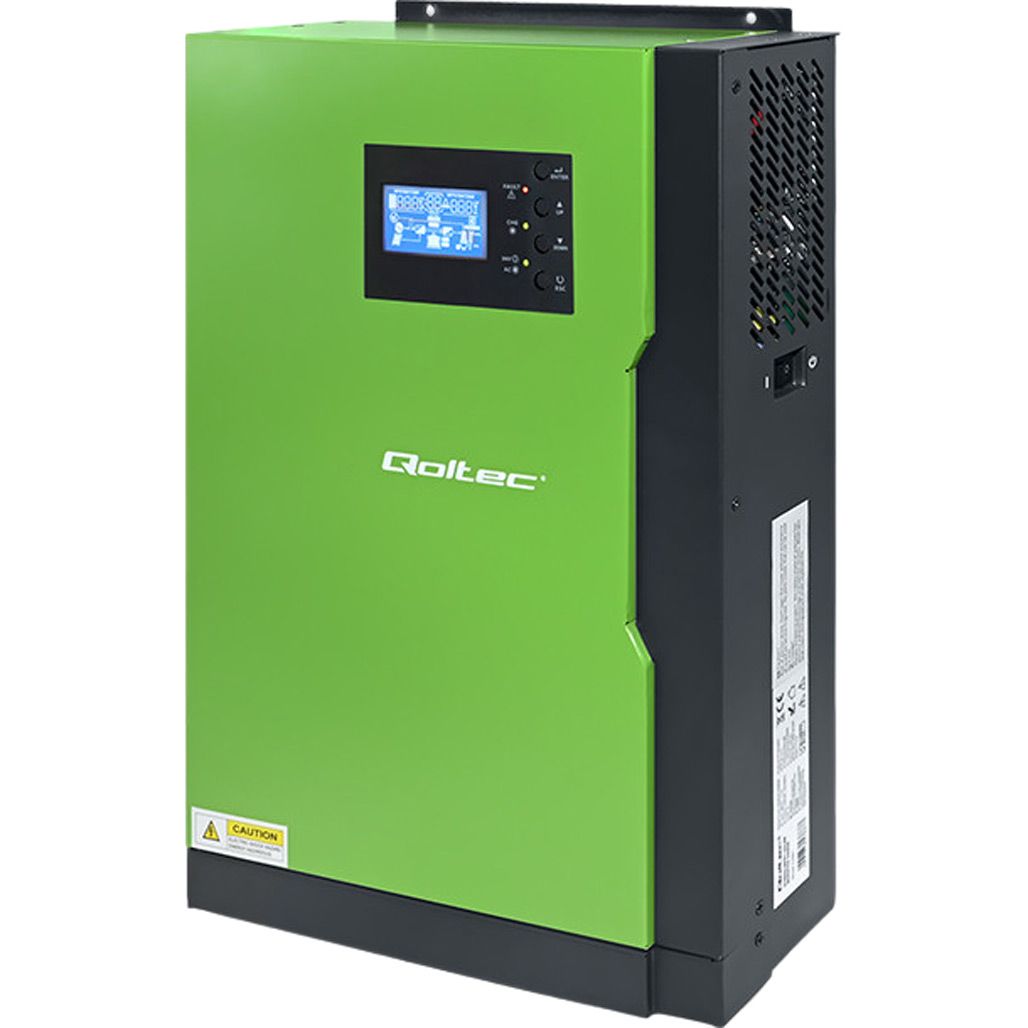 

Гибридный солнечный инвертор Qoltec Hybrid 10KVA 5.5kW 100A 48V MPPT Sinus (53887)