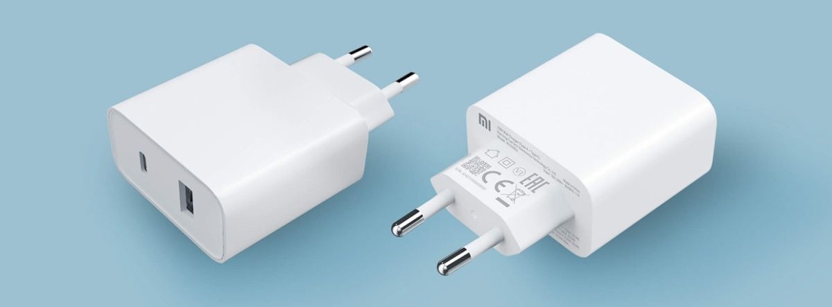 Мережевий зарядний пристрій Xiaomi Mi 33W / USB-A + USB-C (BHR4996GL) White 
