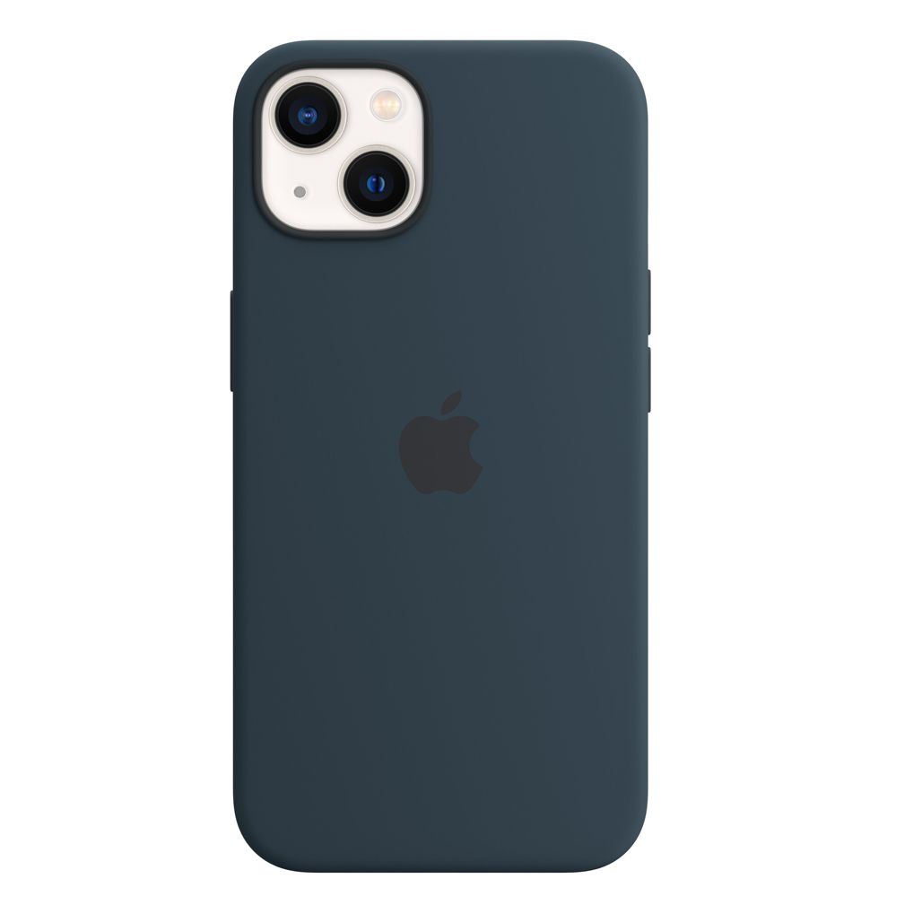 

Чехол Silicone Case с MagSafe для Apple iPhone 13 (6.1) (Abyss Blue) ААА