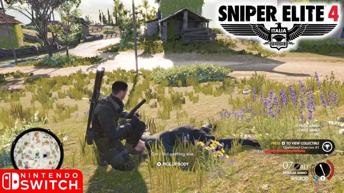 Гра Sniper Elite 4 для Nintendo Switch (EN + RU sub)
