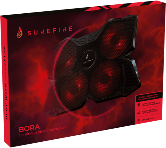Підставка для ноутбука SureFire Bora Red (48819)