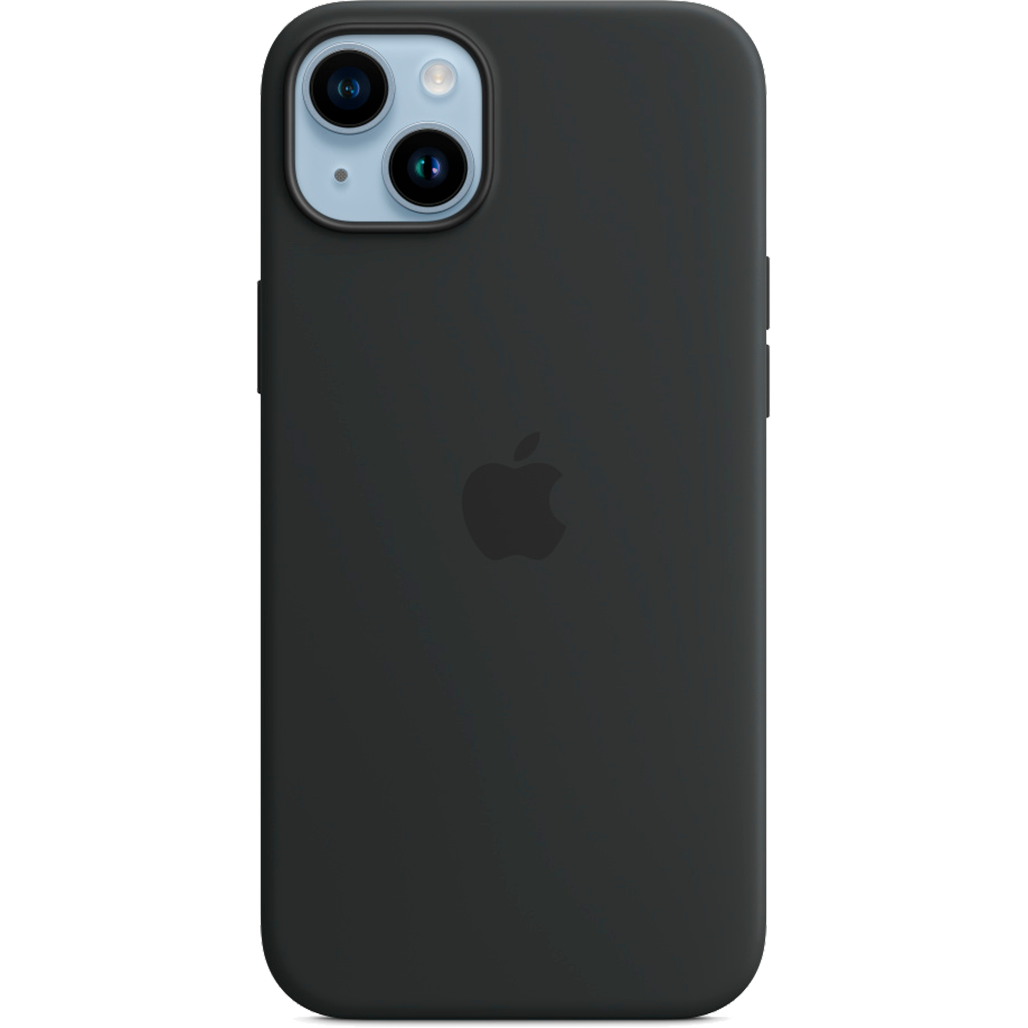 

Чехол Silicone Case с MagSafe для Apple iPhone 14 Plus (Midnight) ААА