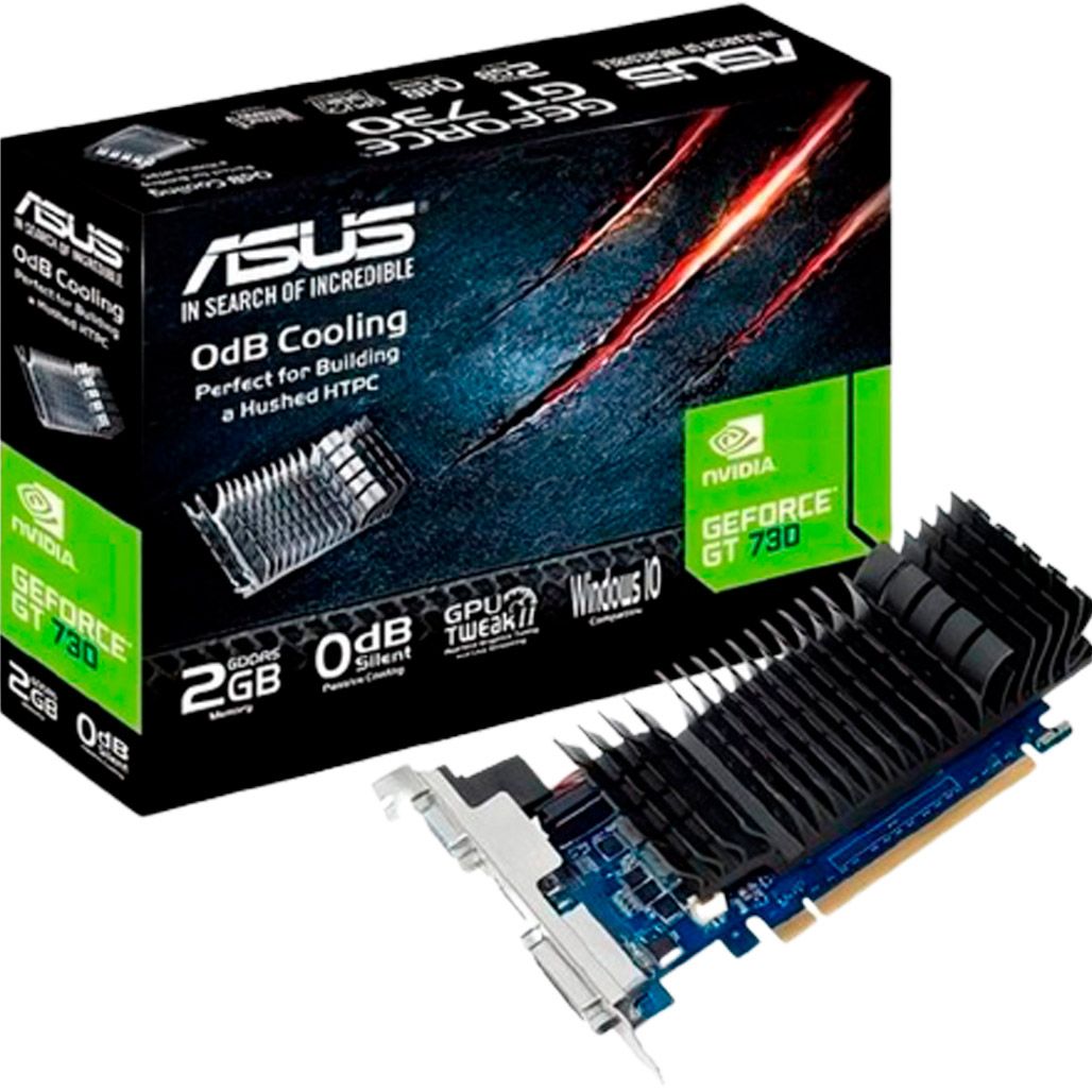 

Видеокарта Asus GeForce GT 730 2GB GDDR5 (Asus GT730-SL-2GD5-BRK)
