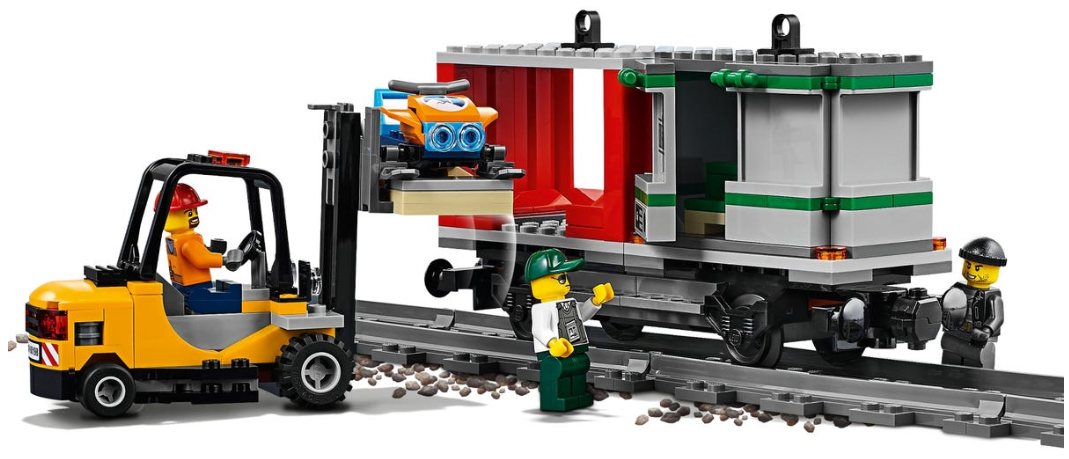 Конструктор LEGO City Вантажний поїзд (60198)