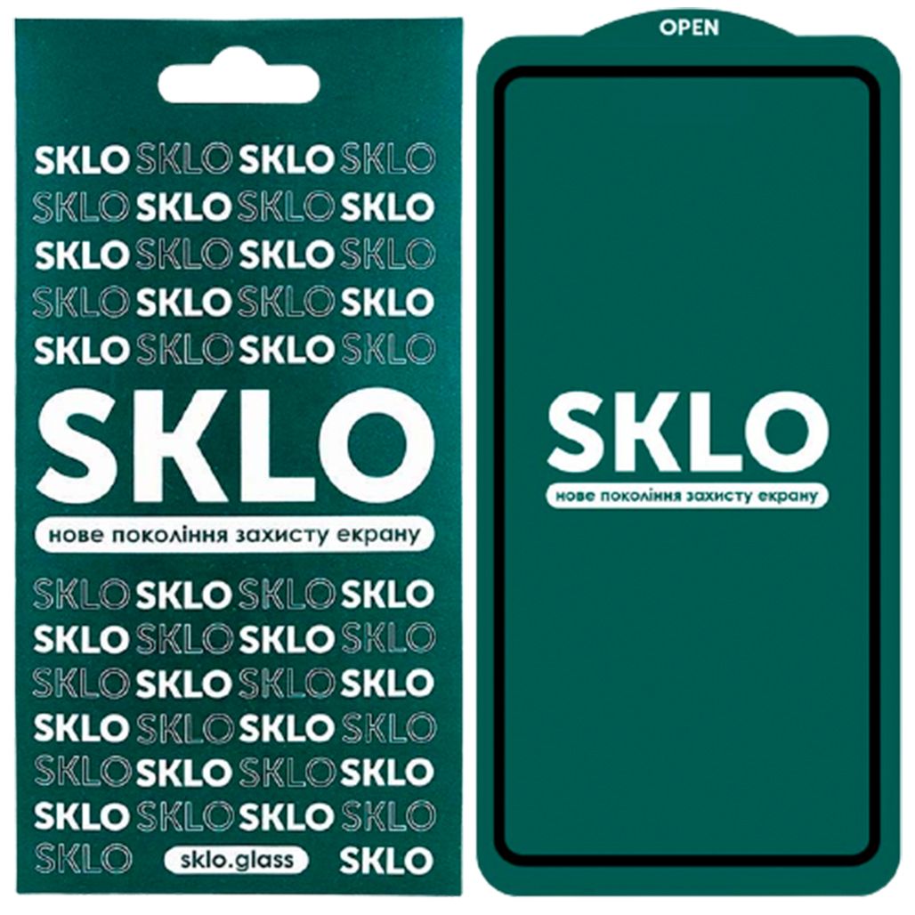 

Захисне скло SKLO 5D (full glue) для Xiaomi Mi 11 Lite (Black)