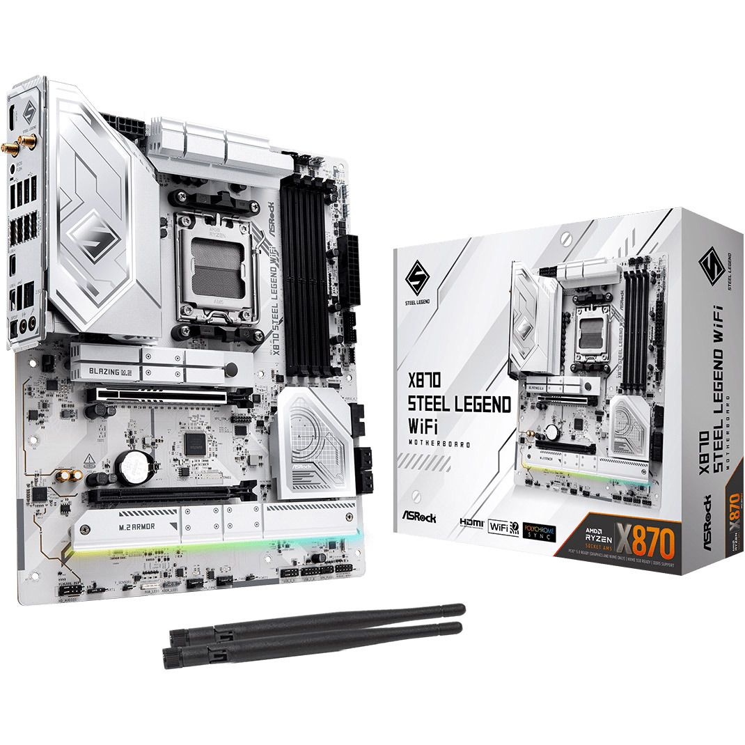 

Материнська плата ASRock X870 Steel Legend WiFi