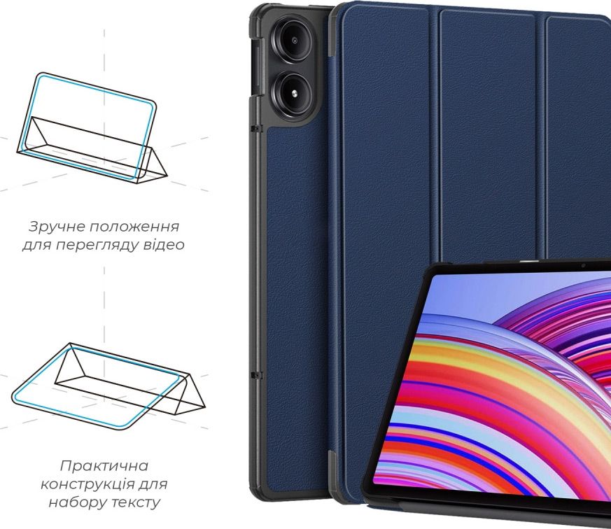 Чохол-книжка Armorstandart Smart Case для Xiaomi Redmi Pad Pro Blue (ARM77455)