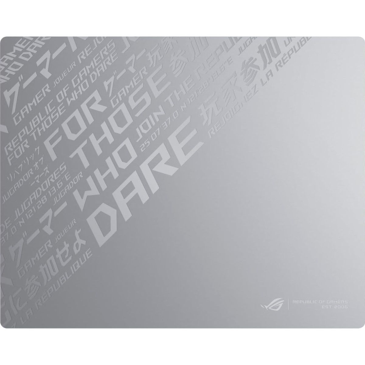 Килимок для миші Asus ROG Moonstone Ace L White (90MP03L0-BPUA10) 