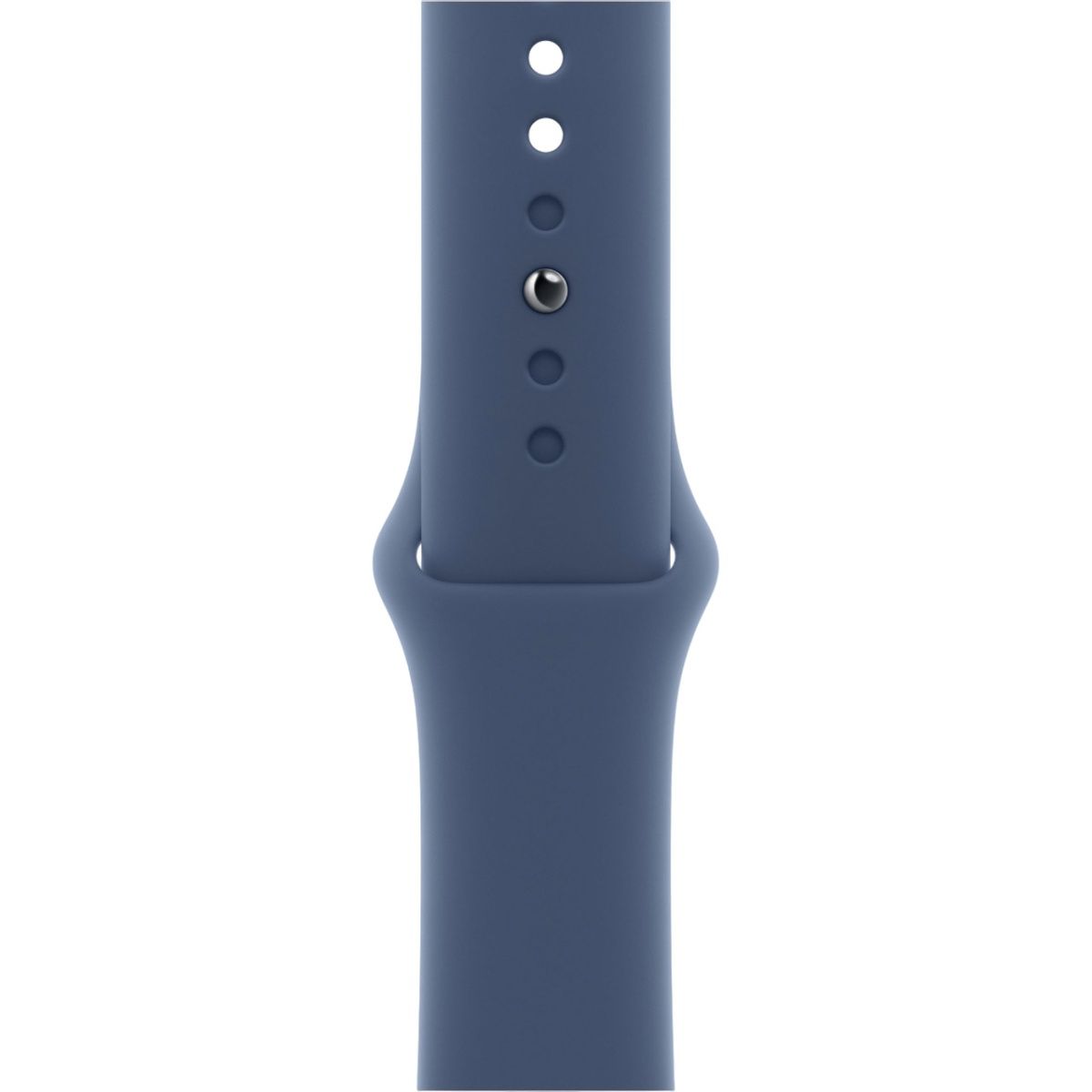 Смарт-годинник Apple Watch Series 10 GPS 42mm Silver Aluminum Case with Denim Sport Band M/L (MWWC3)
