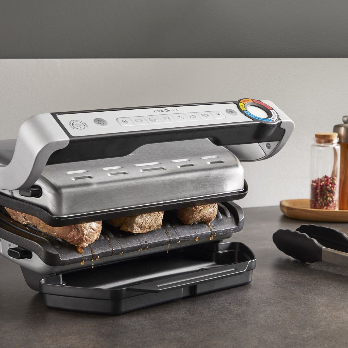 Електрогриль Tefal OptiGrill+ GC718D10