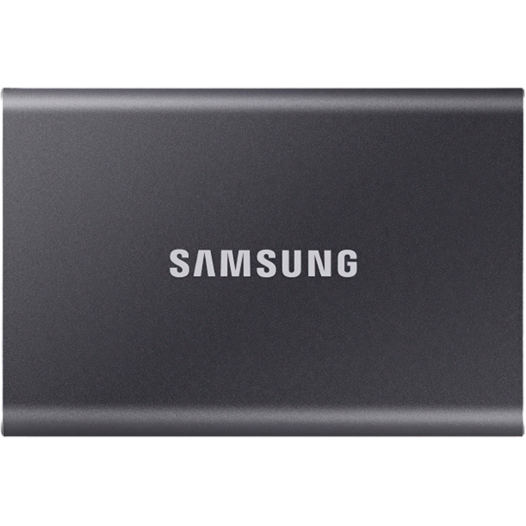 

Внешний SSD накопитель Samsung T7 1 TB Titan Gray (MU-PC1T0T/WW)