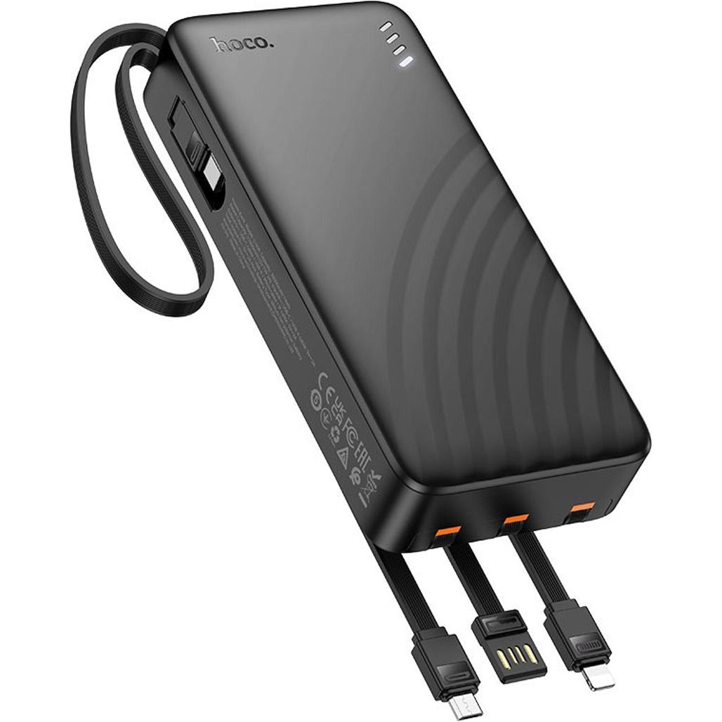 

Зовнішній акумулятор Hoco J146A Night Tide 20000mAh 10W Black (645911)
