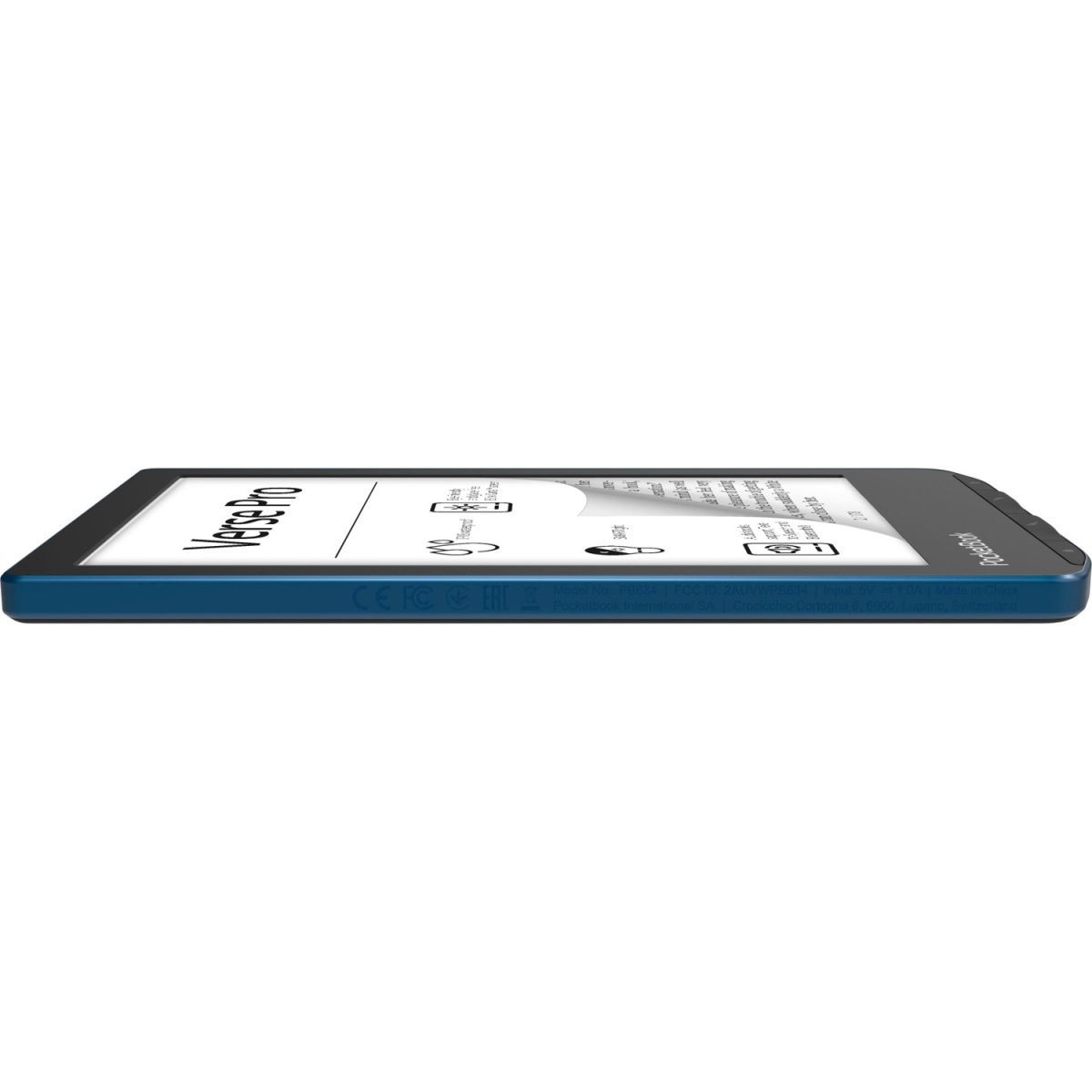 Електронна книга PocketBook 634 Verse Pro Azure (PB634-A-CIS) 