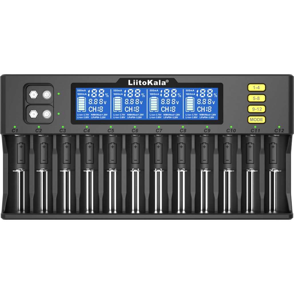 

Зарядное устройство LiitoKala Lii-S12