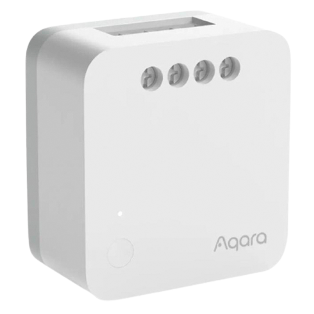 

Умное одноканальное беспроводное реле без нейтрали Aqara Single Switch Module T1 No Neutral (SSM-U02/DLKZMK12LM) CN