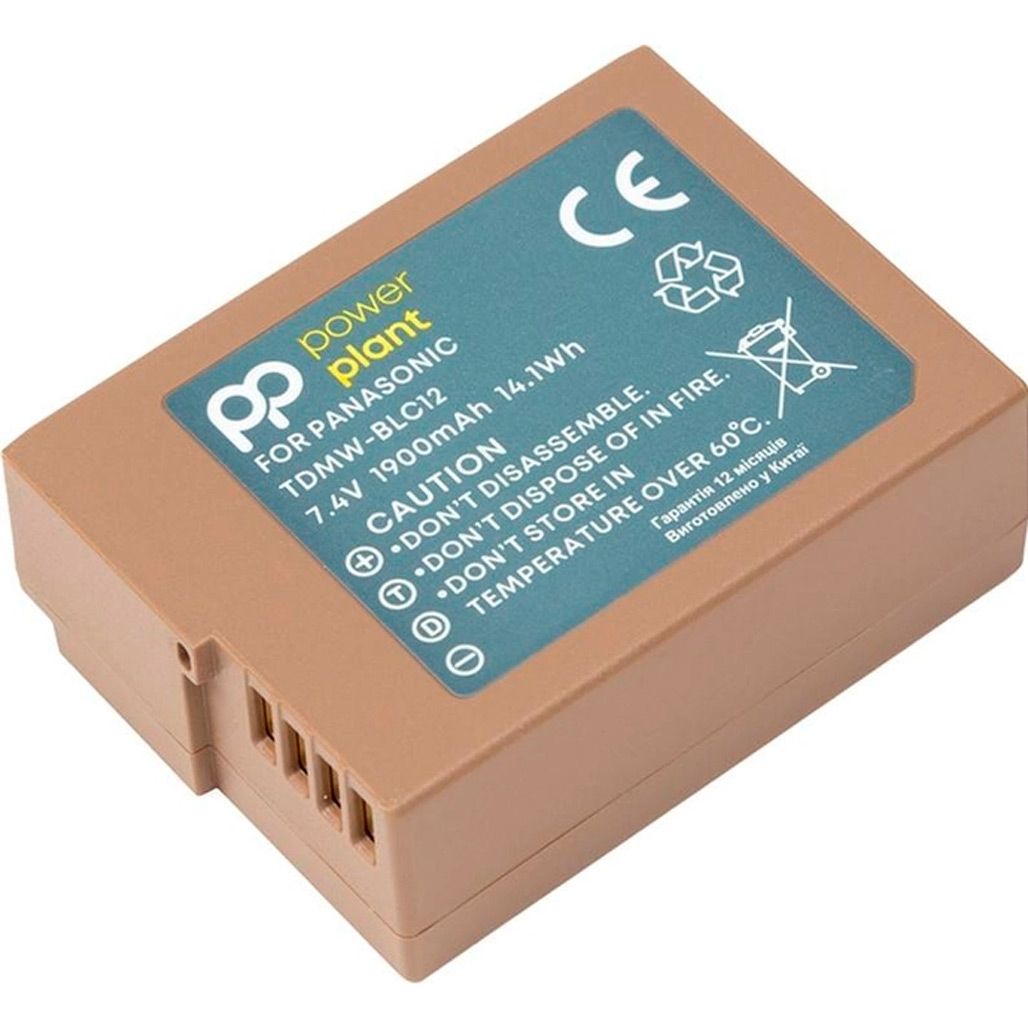 

Аккумулятор PowerPlant TDMW-BLC12 для Panasonic (CB971282)
