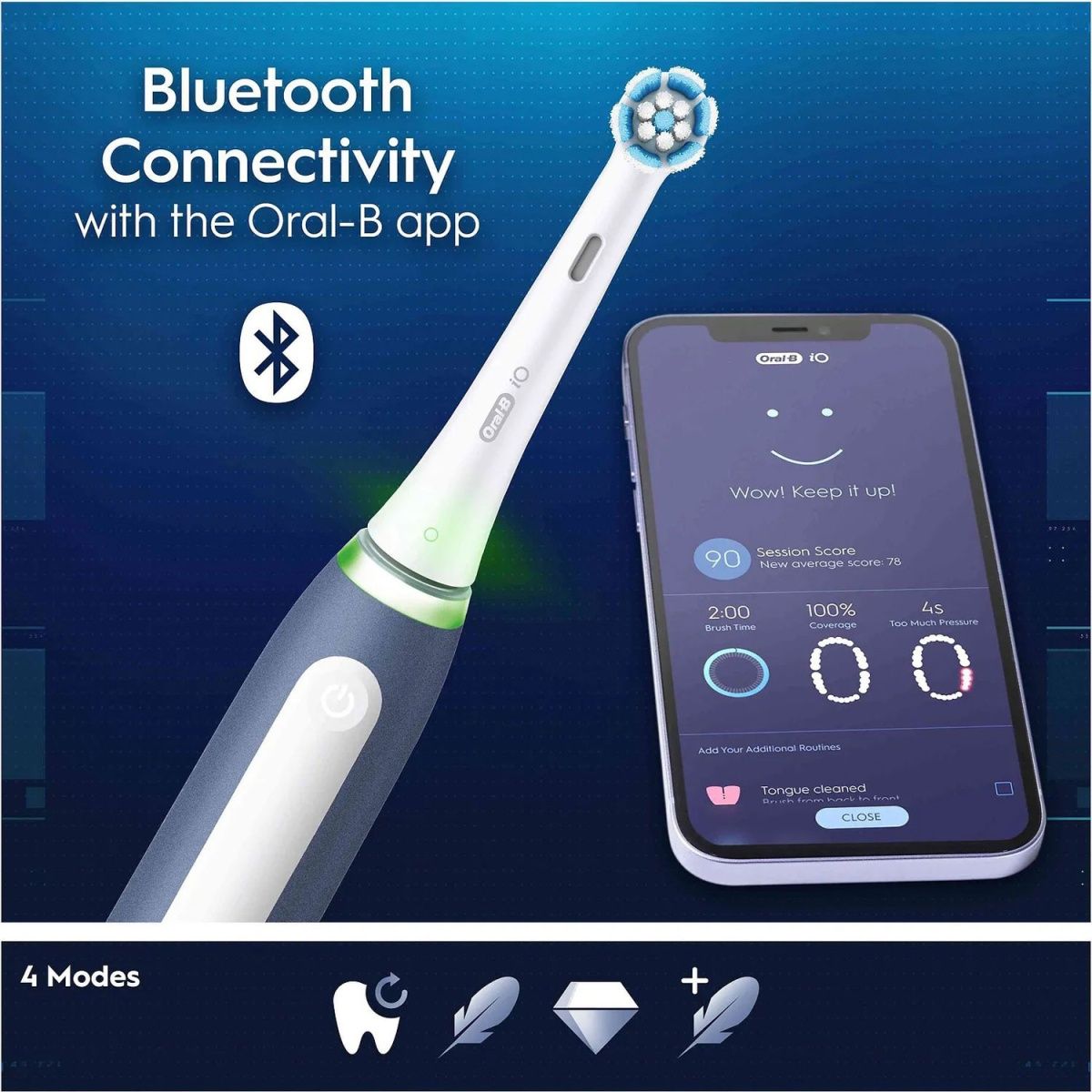 Електрична зубна щітка Oral-B IO Series 4 Ocean Blue