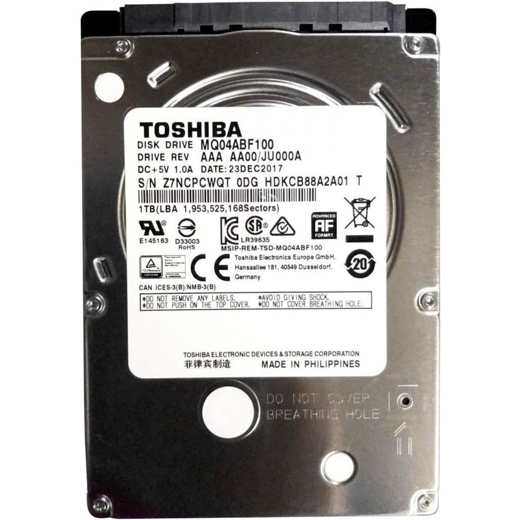 

Жорсткий диск 2.5" Toshiba MQ04 1TB SATA 128MB (MQ04ABF100)