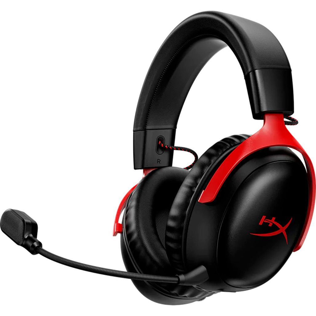 

Игровые наушники HyperX Cloud III Wireless Black/Red (77Z46AA)