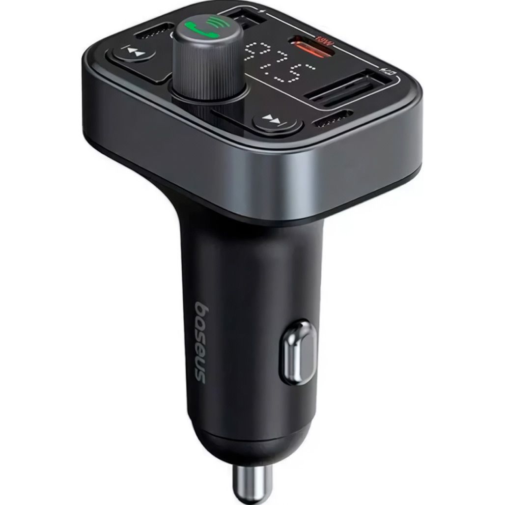 

FM-трансмітер Baseus FM Launcher S-09 Pro Black (C10762200113-00)