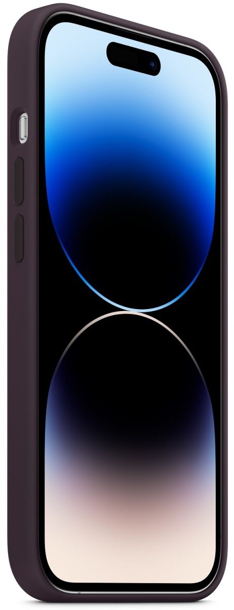 Чохол Apple Silicone Case with MagSafe для iPhone 14 Pro Max (Elderberry) ААА