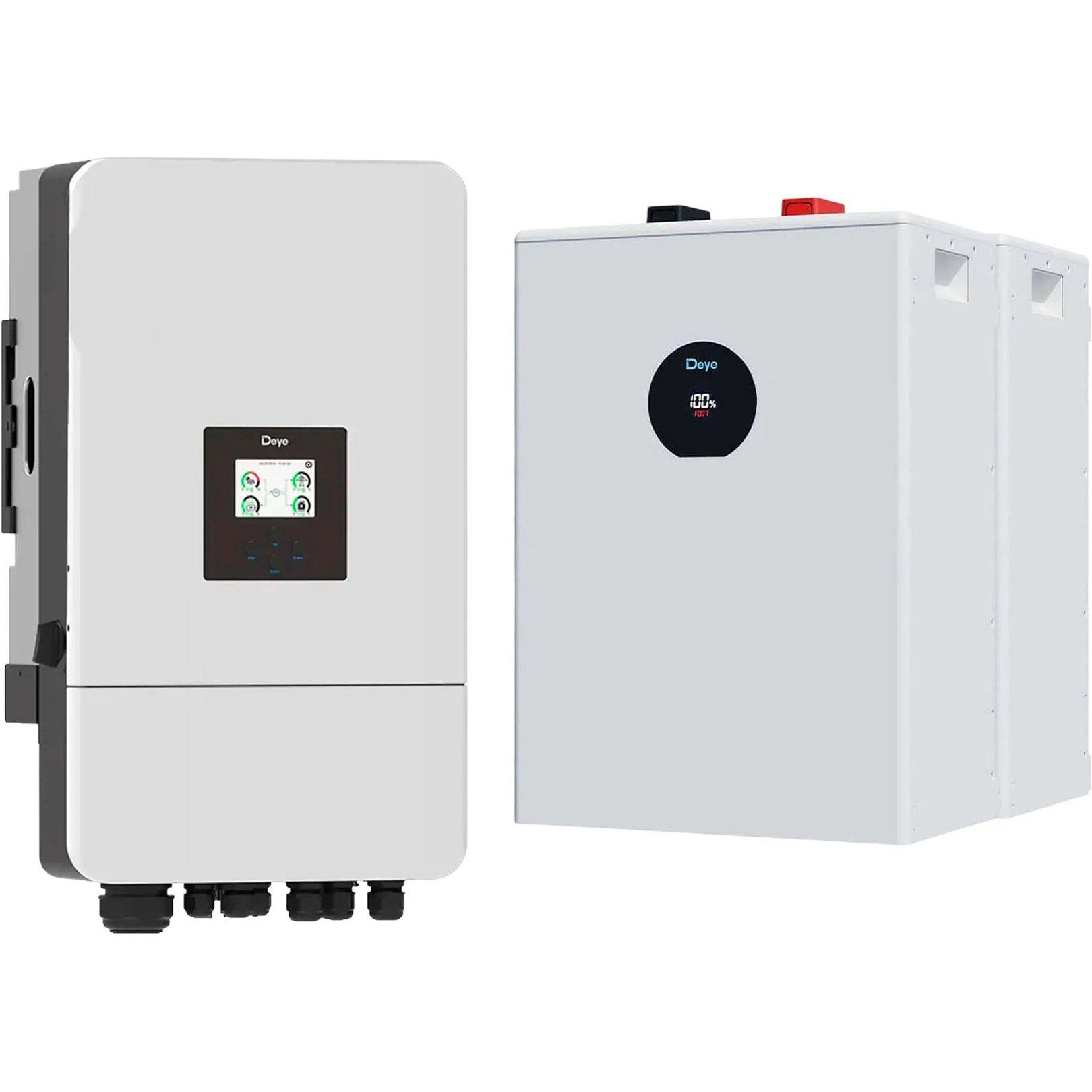 

Система хранения энергии Deye SUN-12K-SG05LP3-EU-SM2 12kW + 2 АКБ SE-F12-C 23.6 kWh (51.2V/230Ah/11800Wh)