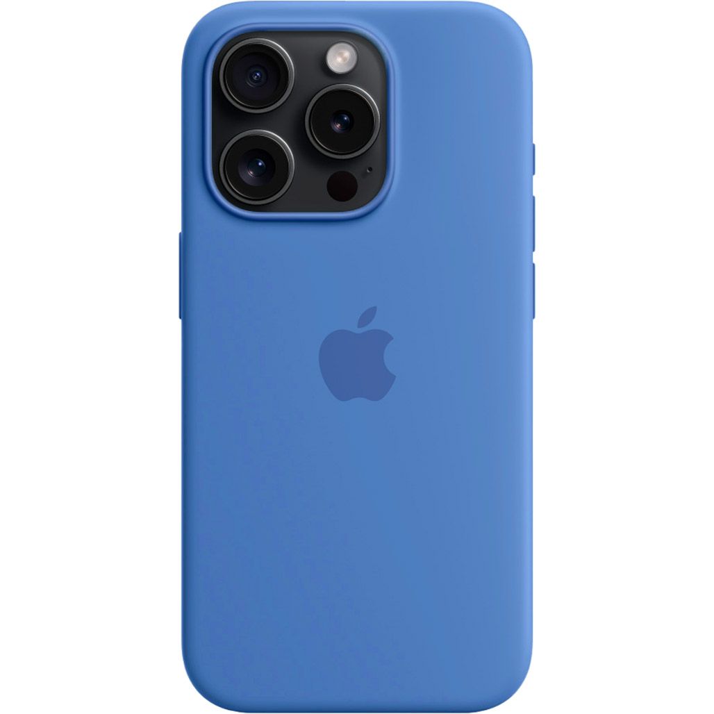

Чехол Silicone Case для Apple iPhone 15 Pro Capri Blue AA