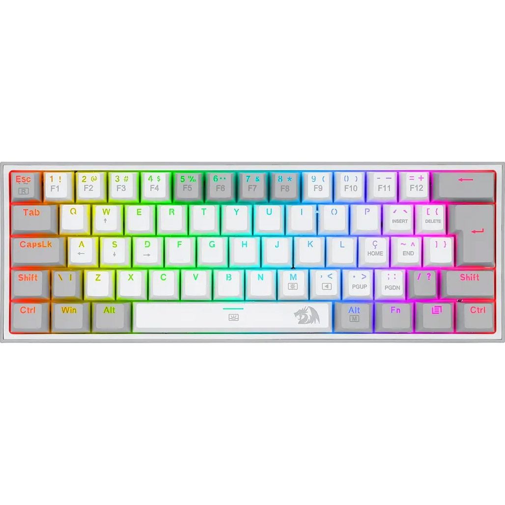 

Клавіатура Redragon Fizz K617 White/Gray (K617RGB-WG)