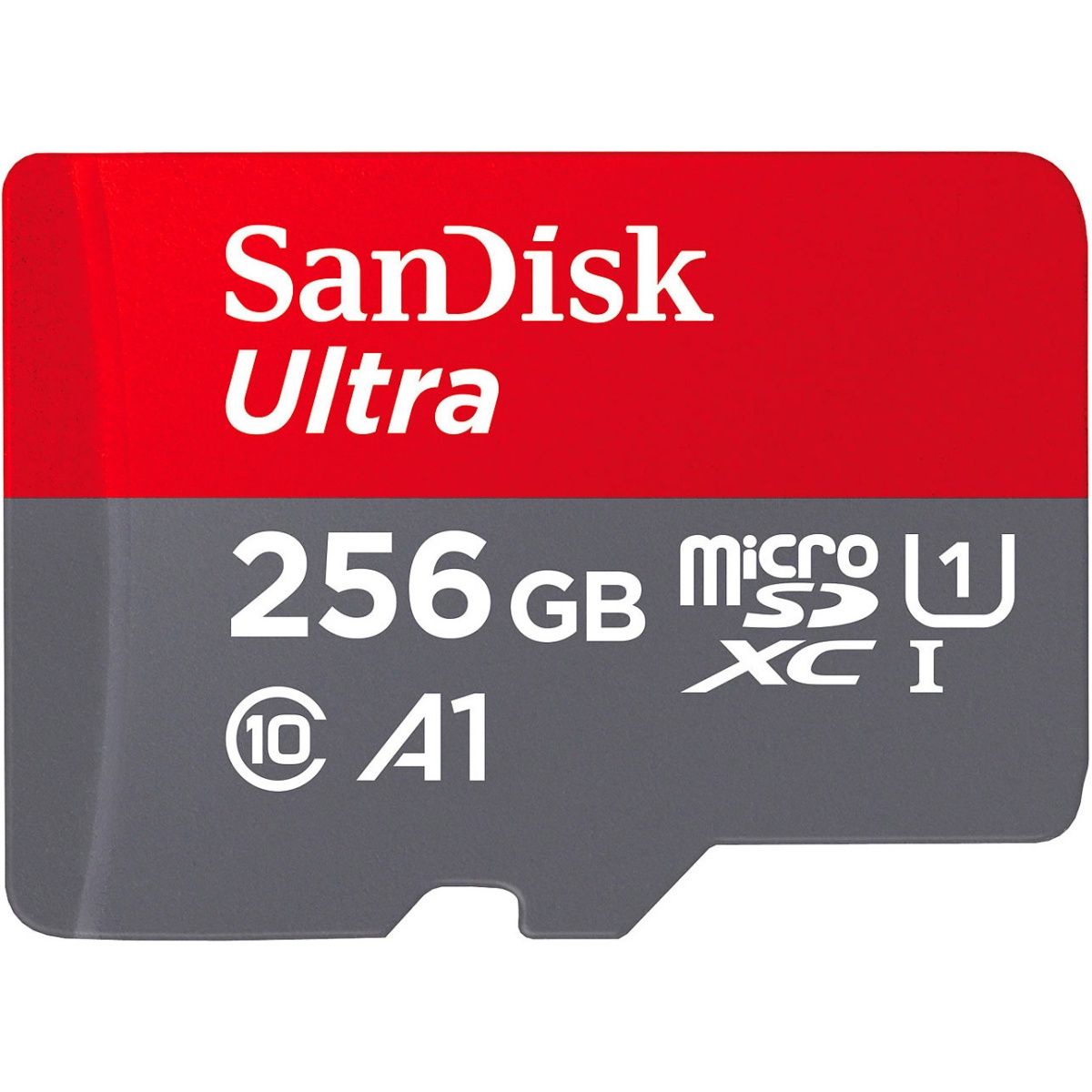 Карта пам`яті SanDisk microSDXC 256GB UHS-I Ultra A1 + SD Adapter (SDSQUAC-256G-GN6MA)