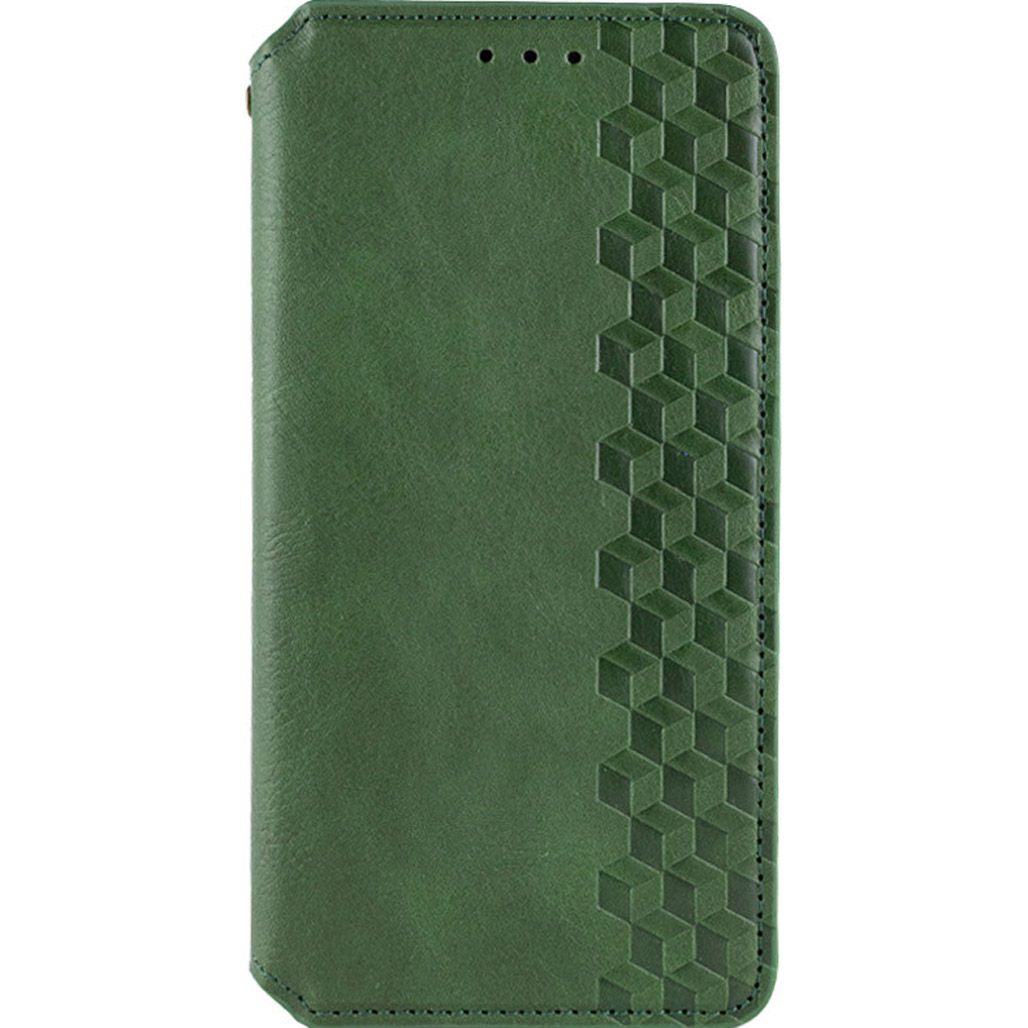 

Чехол-книжка GETMAN Cubic Cover Case для Galaxy A54 5G Green