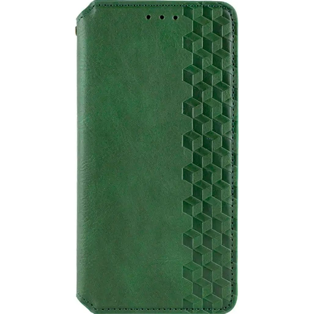 

Чехол-книжка GETMAN Cubic Cover Case для Redmi 13C / Poco C65 Green