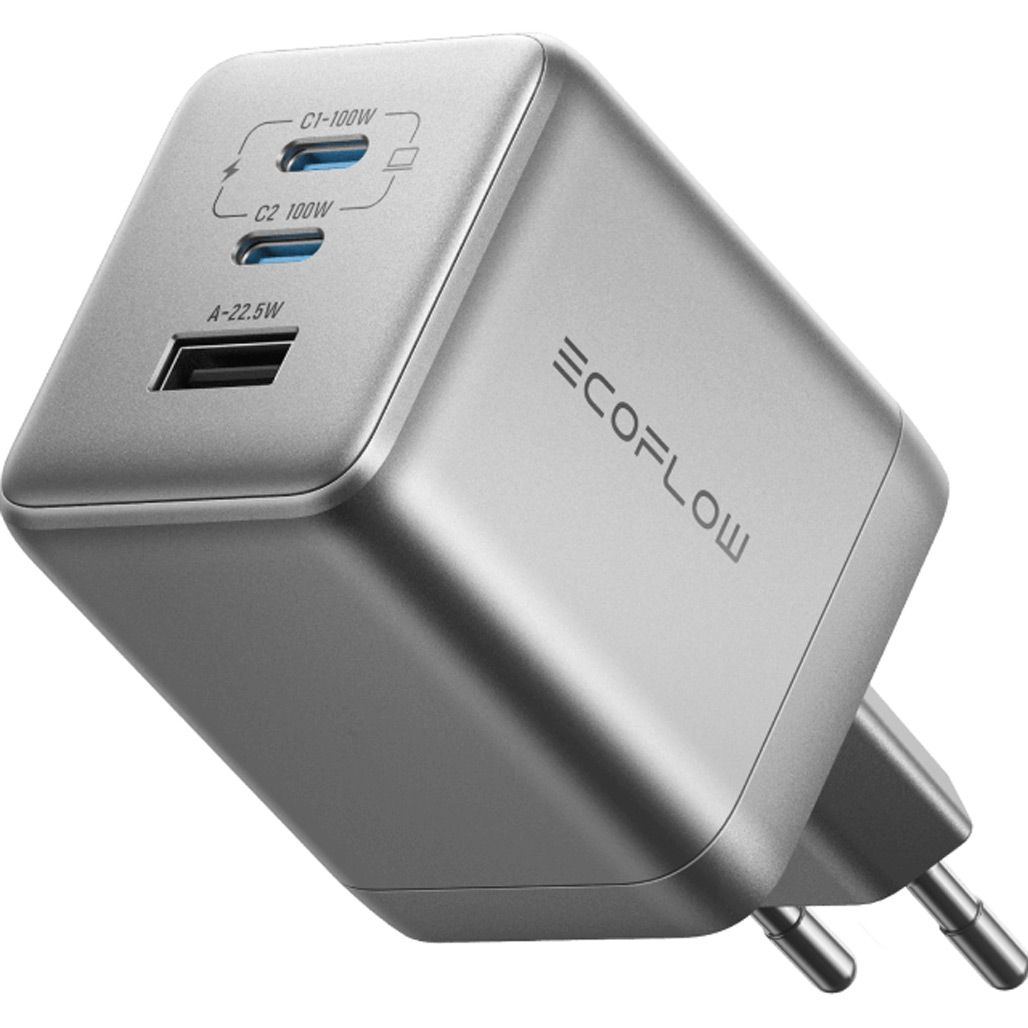 

Сетевое зарядное устройство EcoFlow RAPID Pro Charger 100W (EFA-100W-GAN-CHARGER-EU)